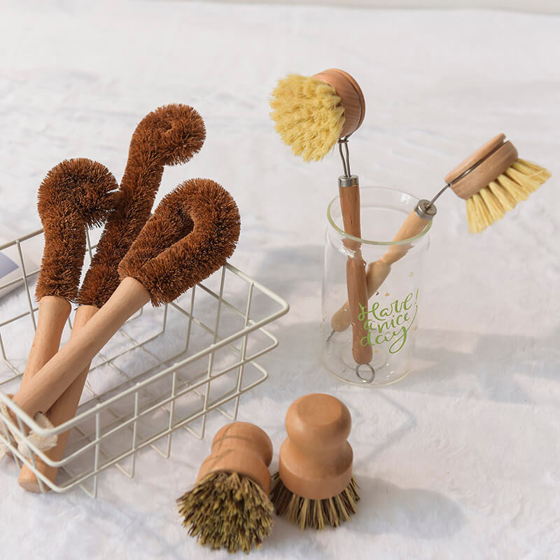 Kitchen Brushes, Dish Brush, Cleaning Brush, Wooden Dish Brush