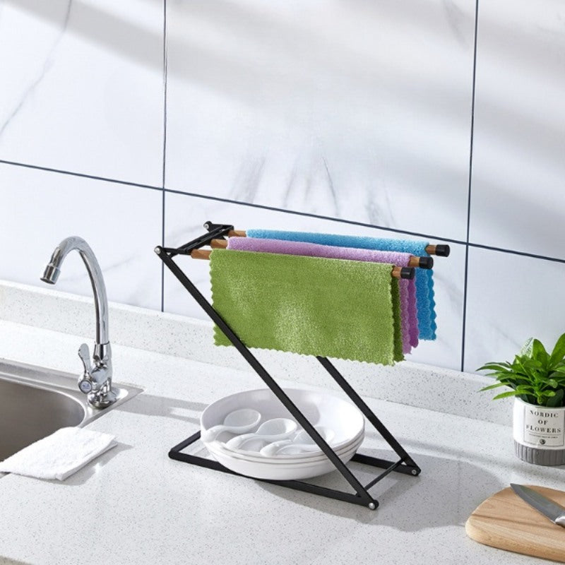 Collapsible Dishcloth Drying Rack/ Sponge Holder for Kitchen