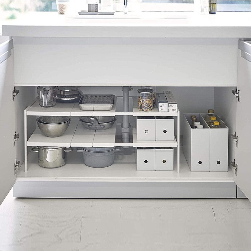 Expandable Under Sink Shelf/ Bathroom Under Sink Organizer