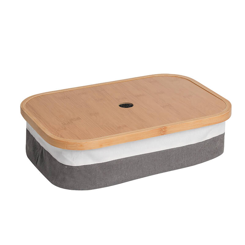 Collapsible Fabric Storage Bins with Lids / Shelf Basket GreenLivingLife