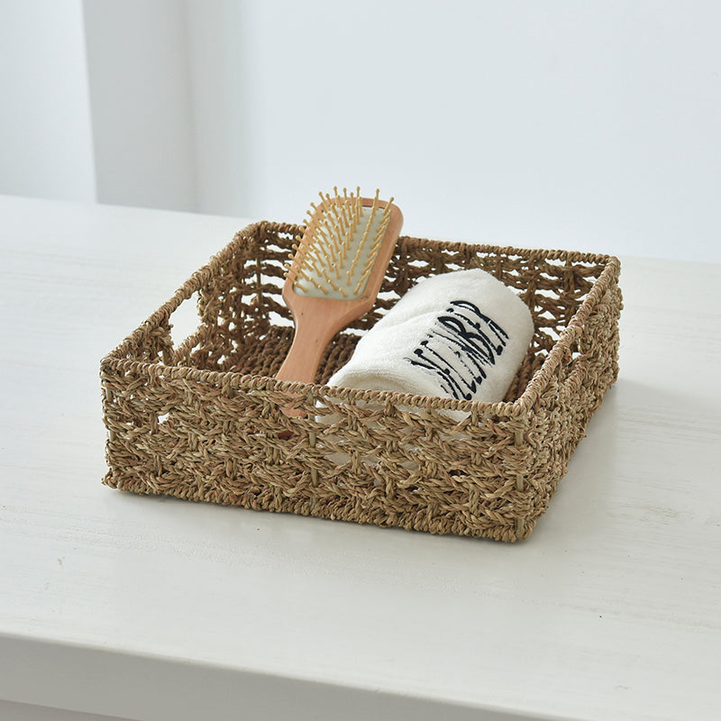 We think storage.™ Natural Seagrass Storage Bin (set of 5)