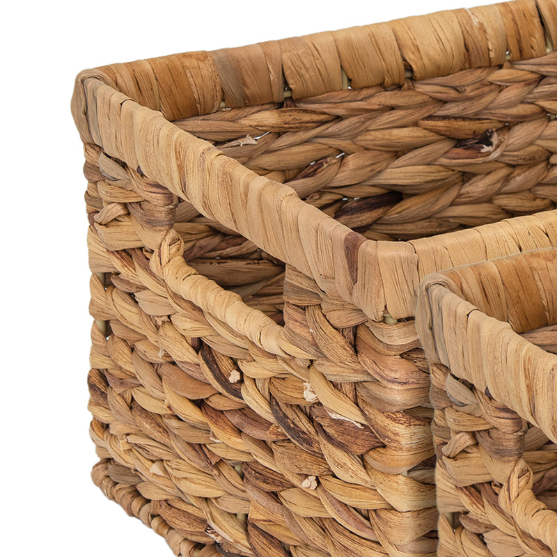 We think storage.™ Natural Water Hyacinth Basket (Set Of 2)