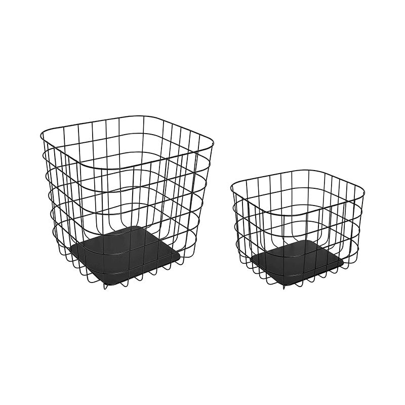 We think storage.™ 14.5L+32L Metal Basket with iron board (set of 2)