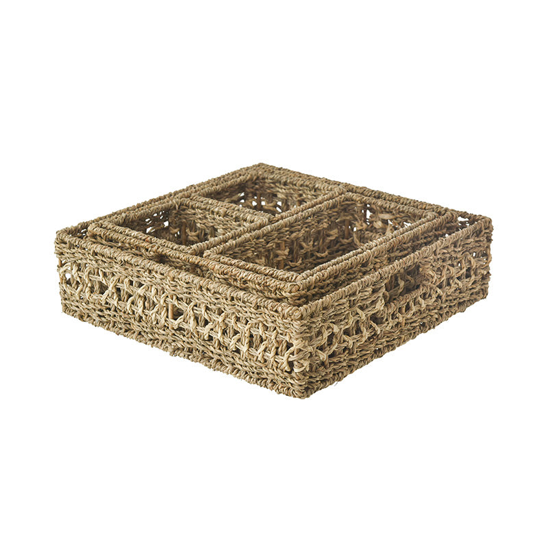 We think storage.™ Natural Seagrass Storage Bin (Set Of 5)