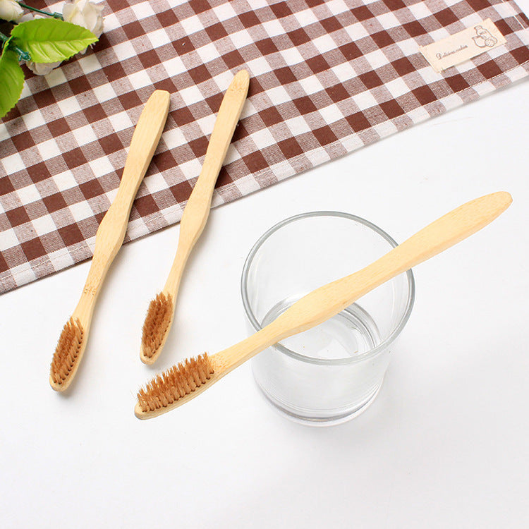 Eco-Friendly Soft Bristle Bamboo Toothbrush 