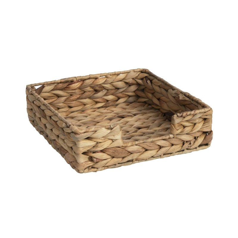 Eco-Friendly Hyacinth Wicker Baskets for Storage Wholesale (2 PSC )