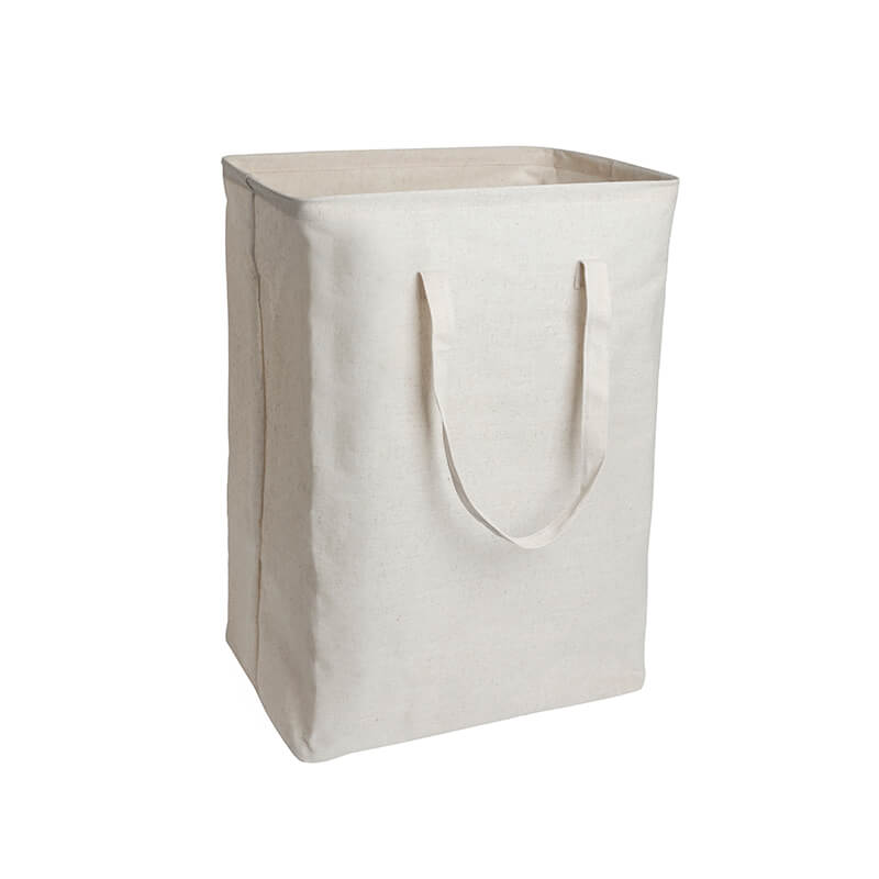 Foldable Laundry Basket with Reinforced Handles