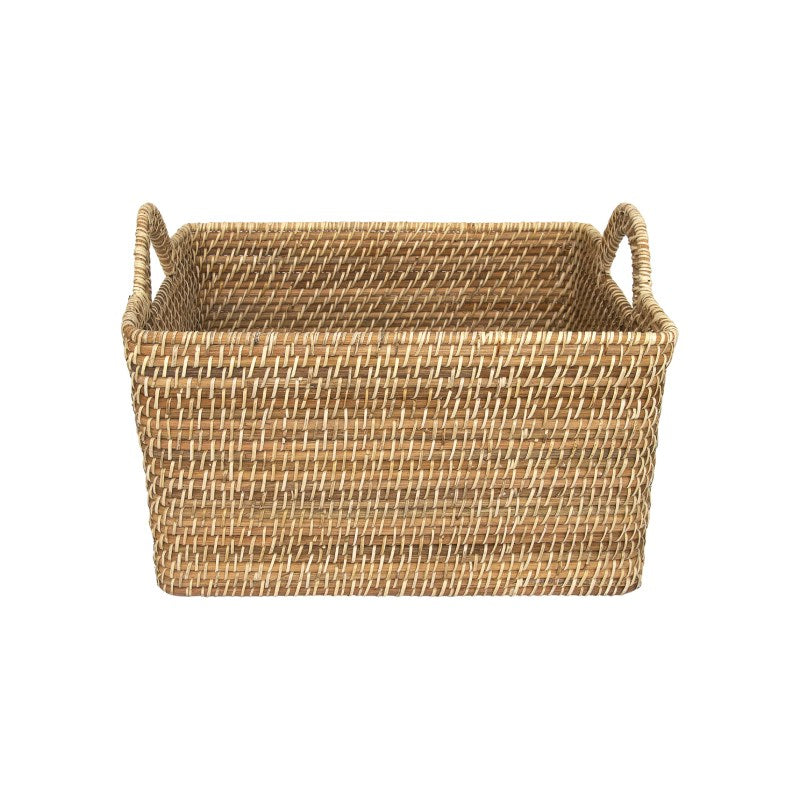 Large Natural Wicker Laundry Basket