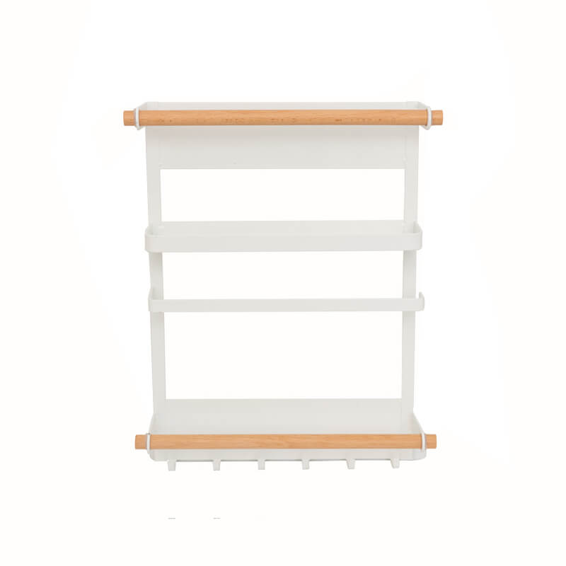 Multi-layer Magnetic Refrigerator Rack for Kitchen