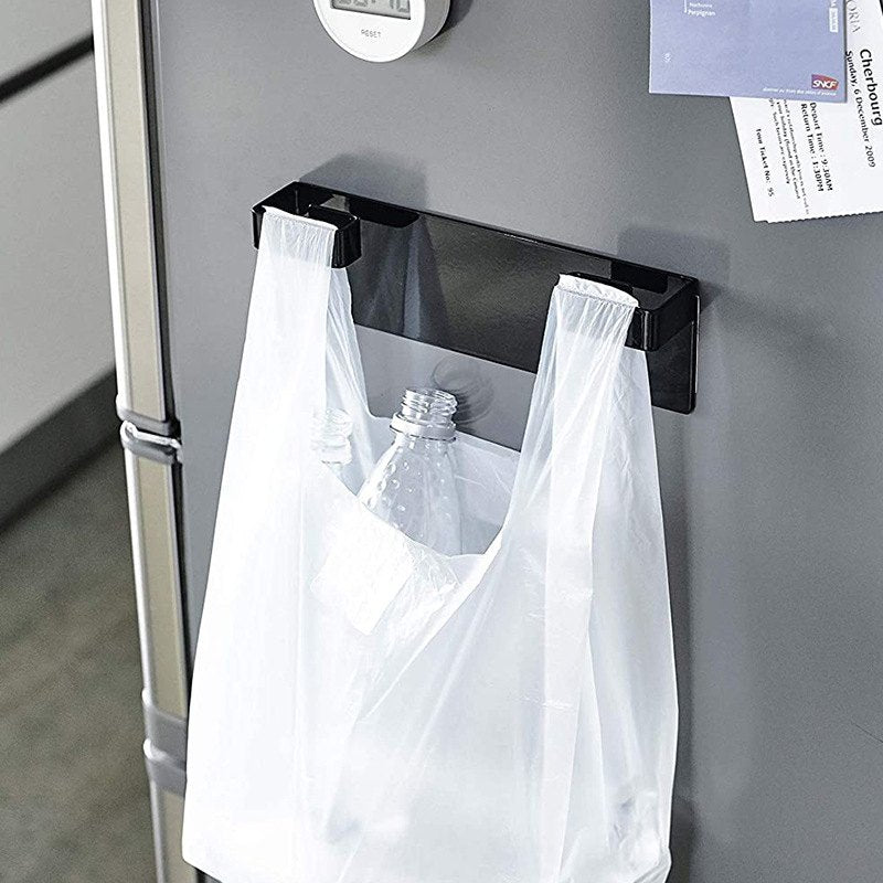 9SHOME Pack of 2 Portable Trash Bag Holder, Kitchen Rubbish Bin, Plast