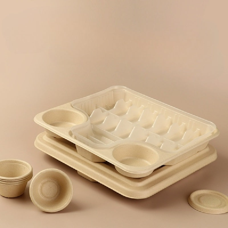 Natural  Compostable Take Out Containers