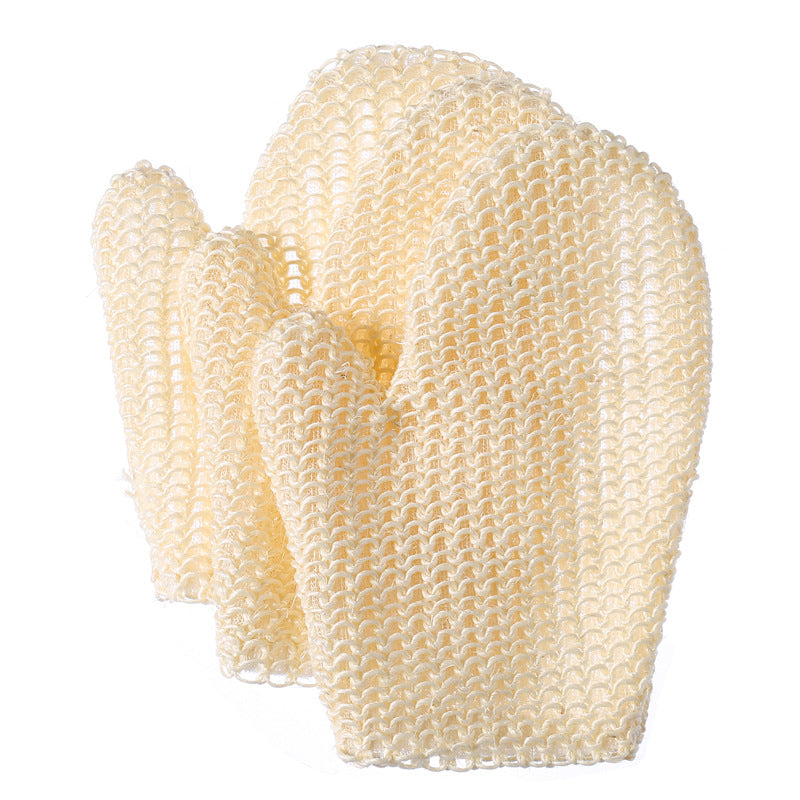Natural Exfoliating Sisal Shower Gloves