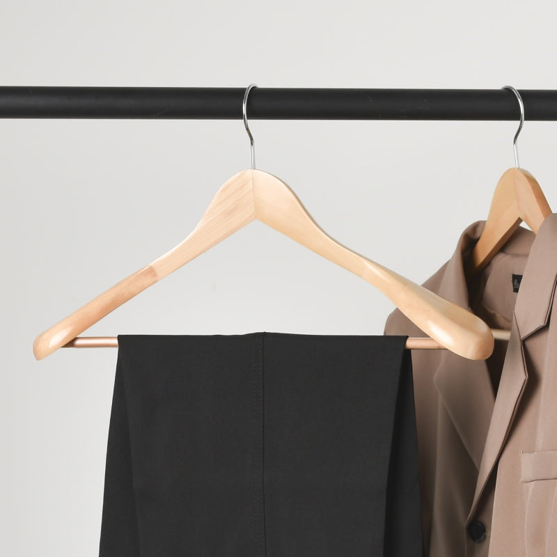 Hangers for Clothes High-Grade Wide Shoulder Wooden Coat Hangers