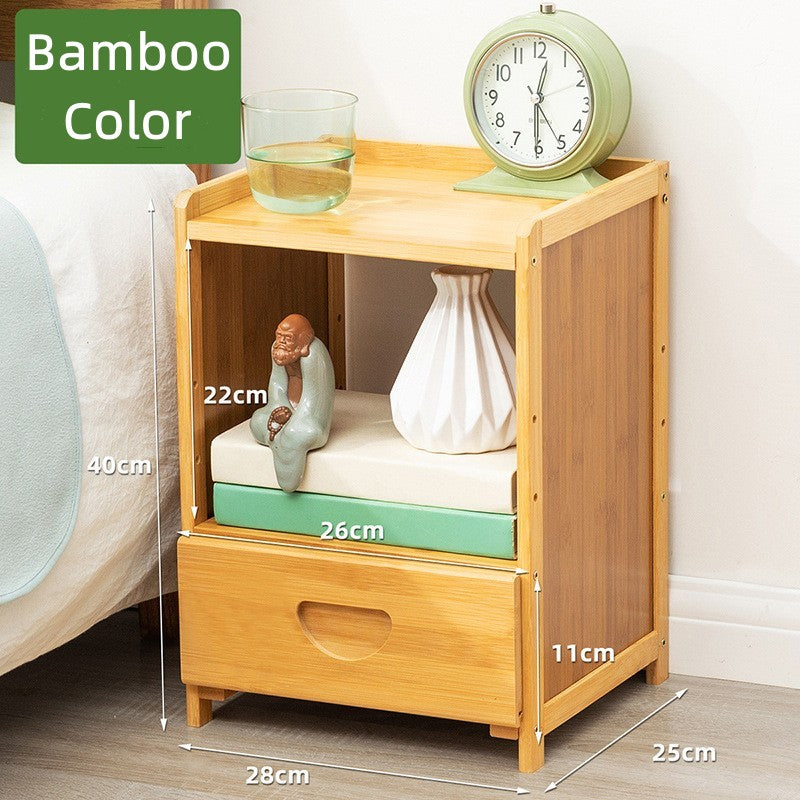  Bamboo Nightstand with Drawer