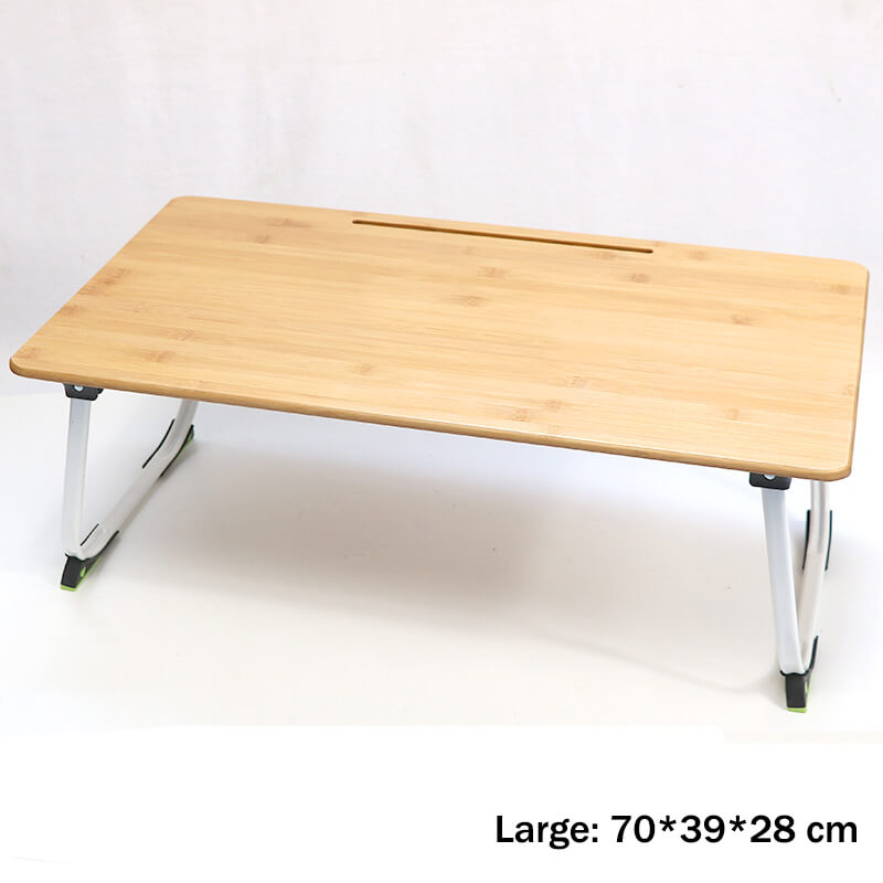 Multi-purpose Portable Laptop Bed Table with Foldable Legs for Sofa/ Bed/ Office/ Dormitory/ Balcony