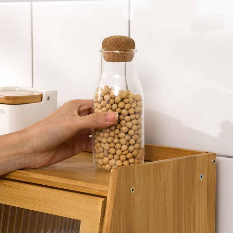 Bamboo Countertop Storage Cabinet for Kitchen / Livingroom / Bedroom –  GreenLivingLife