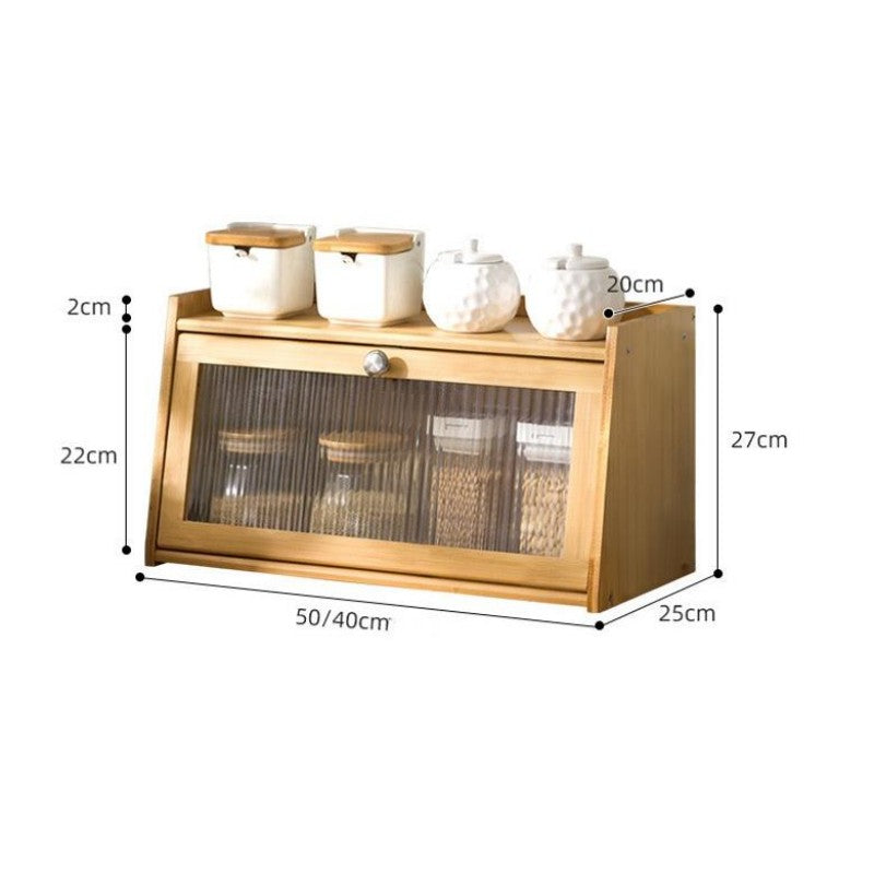 Bamboo Countertop Storage Cabinet for Kitchen / Livingroom / Bedroom
