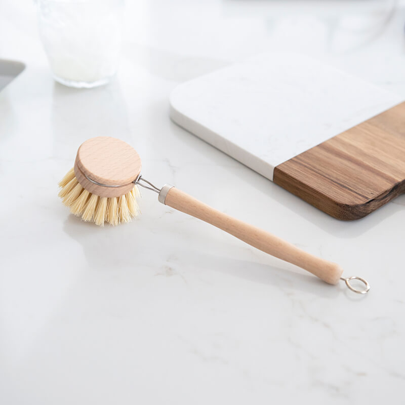 Why Use Natural Dish Cleaning Brush for kitchen and How to Use it? –  GreenLivingLife