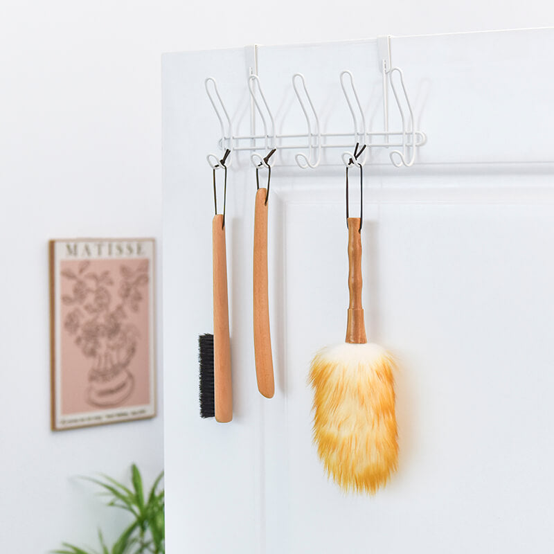Premium Lambswool Duster with Wooden Long Handle