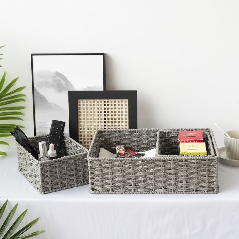 Multiple-use Woven Basket for Storage (3 PCS)